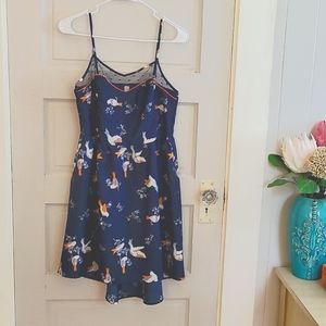 Vintage inspired "birdie" dress